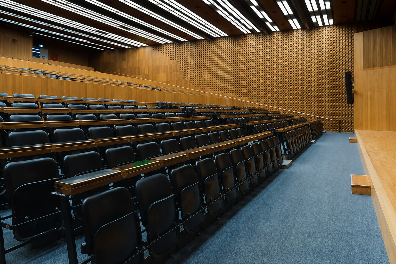 Salle de conférence pour le Geneva Fungi Fest