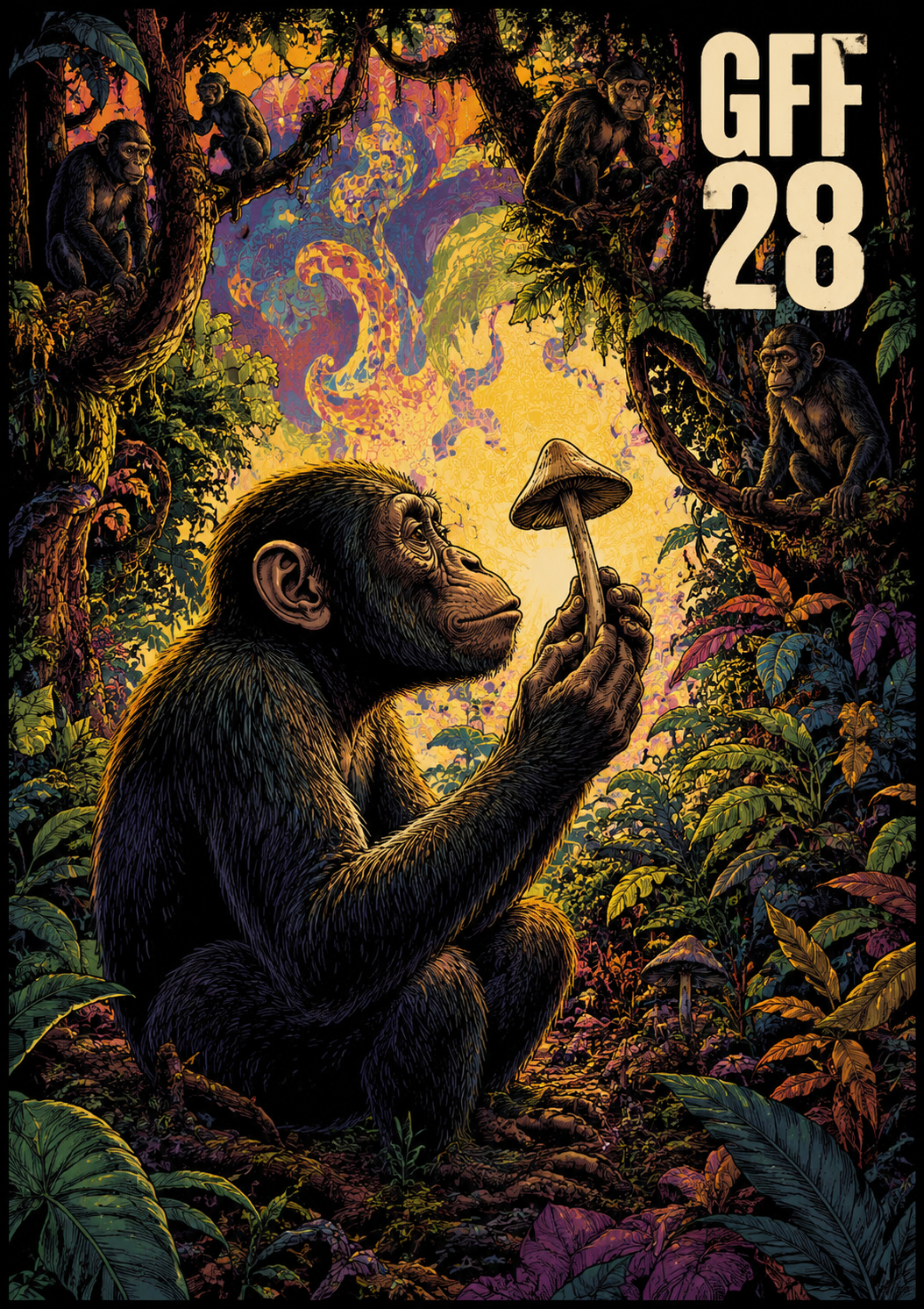 Pré-affiche du Geneva Fungi Fest